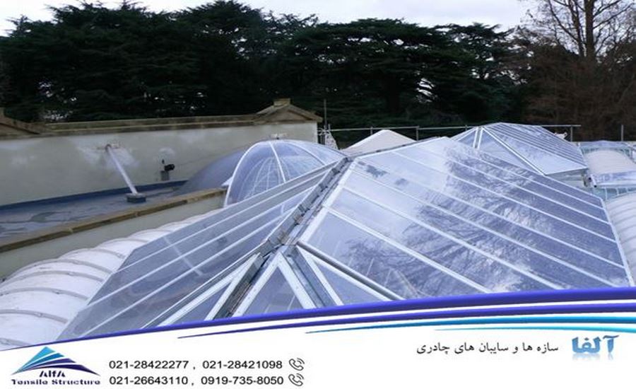 سقف پارچه ای ETFE ساختمان