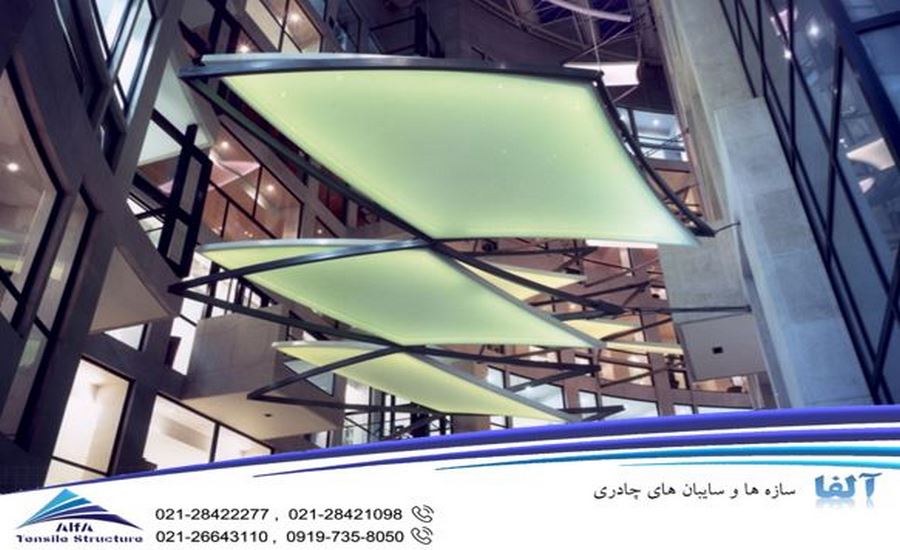سازه چادری نمادین شرکت