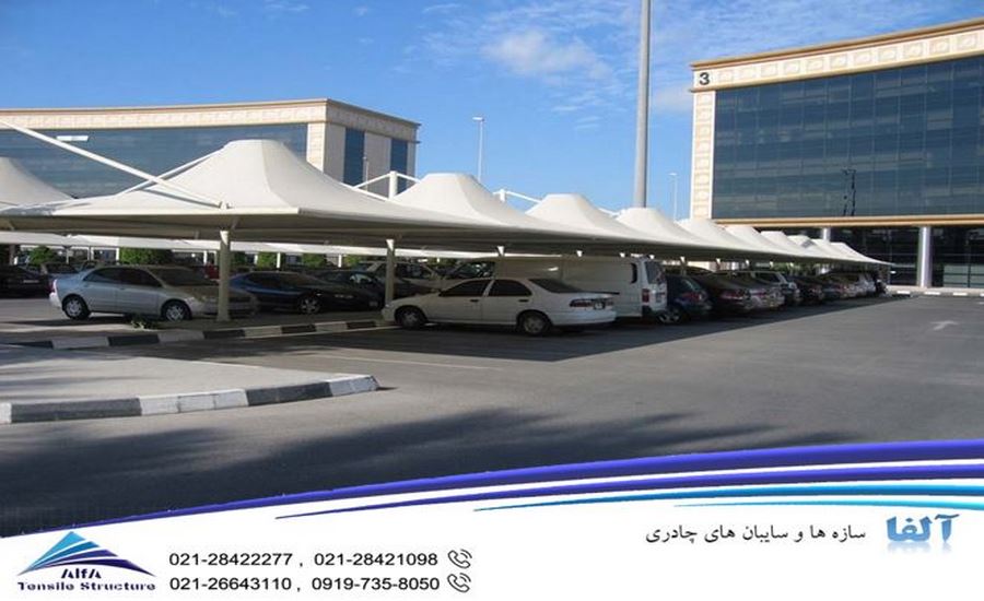سایبان ماشین طرح آلاچیق