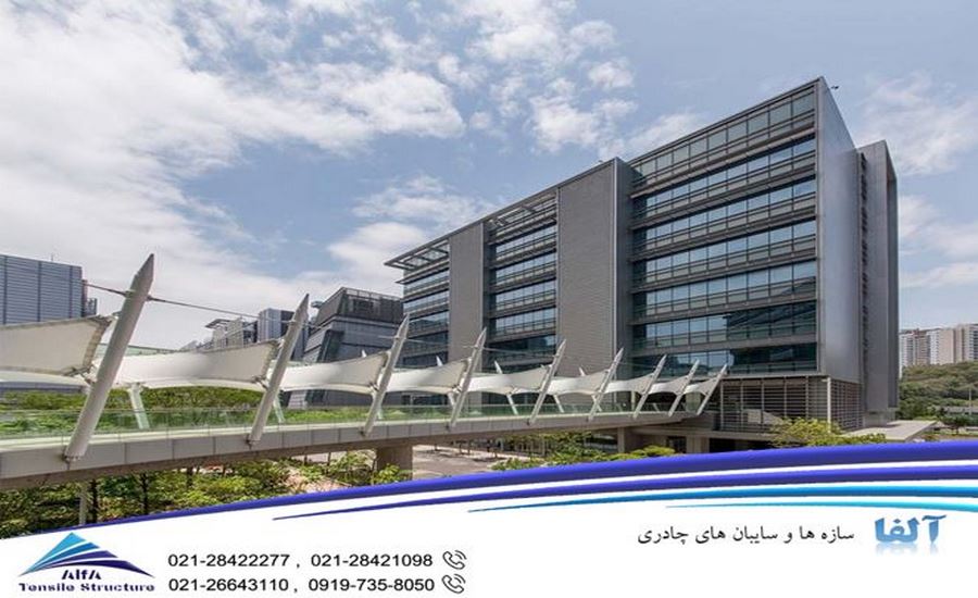 سایبان چادری کششی پل