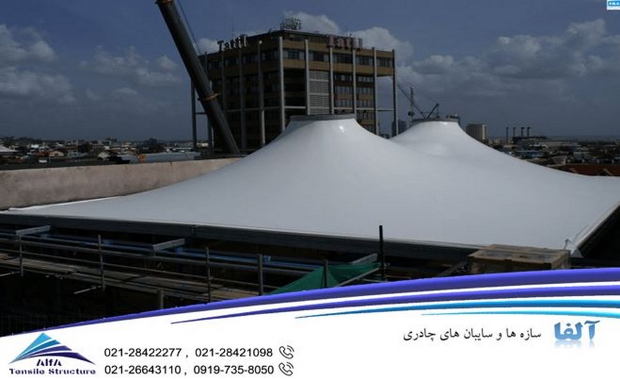 آلاچیق چادری کافه تریا