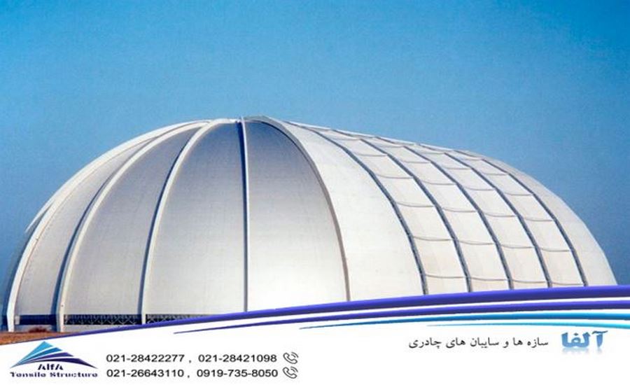 سقف چادری اقامتگاه جزایر گرمسیری