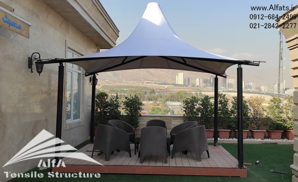سایبان حیاط منزل